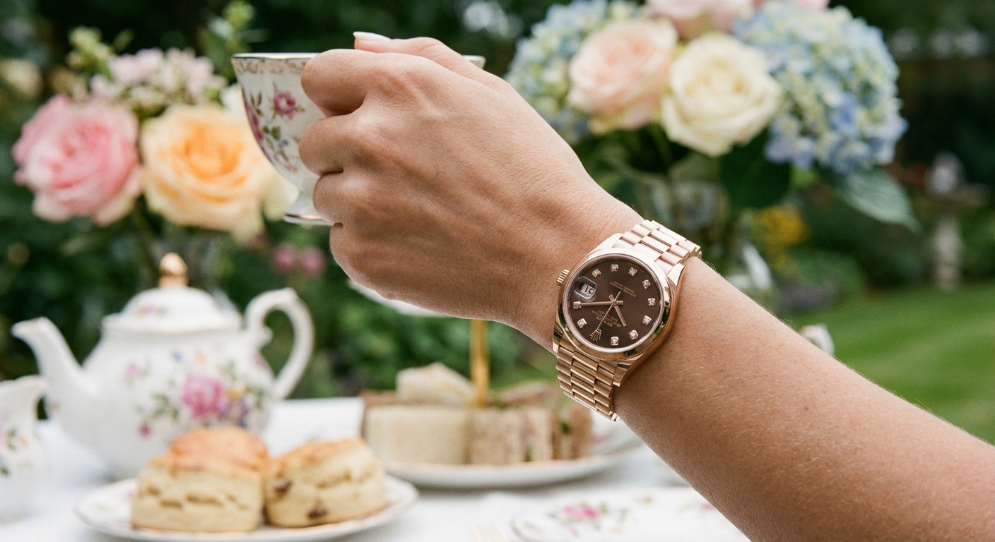 Rolex Lady-Datejust 28 (Rose Gold)