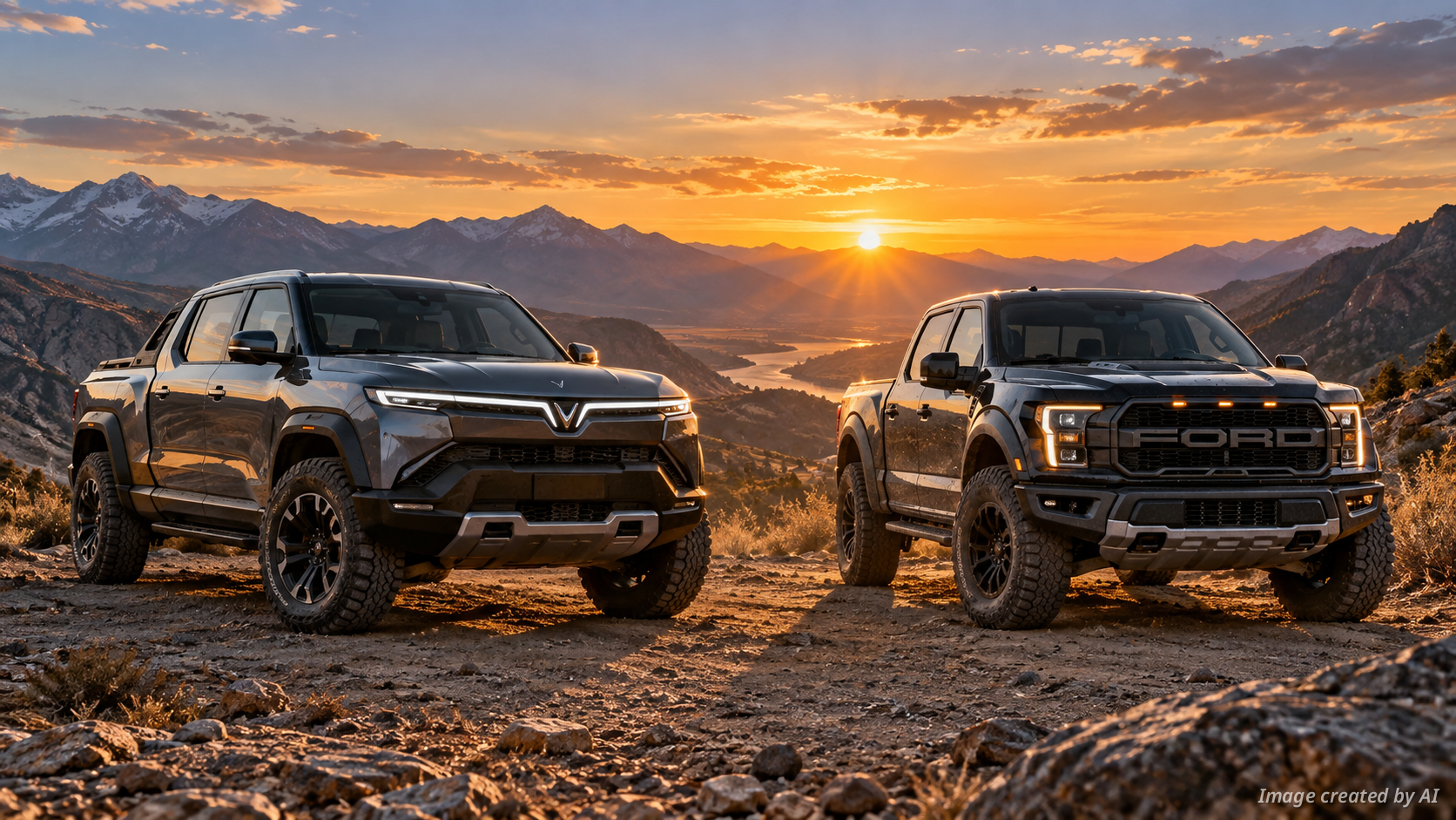 ການປຽບທຽບລະຫວ່າງ VinFast VF Wild ແລະ Ford Raptor
