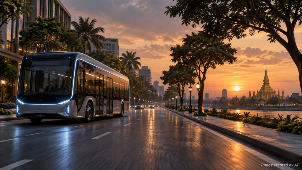 The Future of Electric Buses and Public Transport in Laos